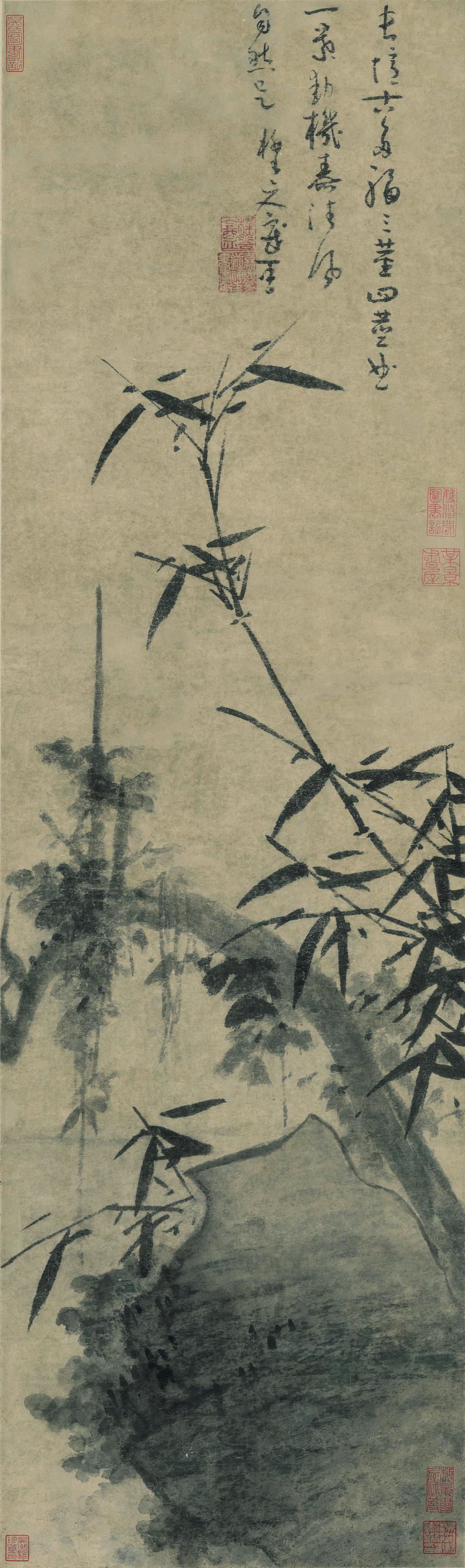 《多福图》吴镇作品介绍及画作含义/创作背景